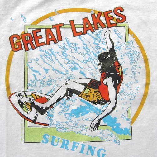 Great Lakes Surfing Graphic