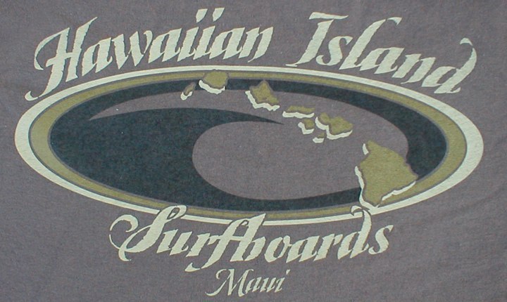 Hawaiian Island Surf Boards Graphic