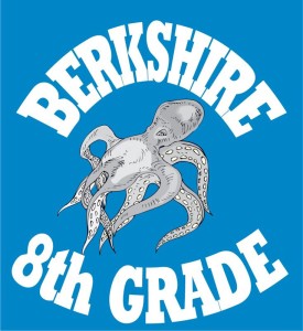 Kurt's Kuston Promotions Berkshire Middle School 8th Grade Logo