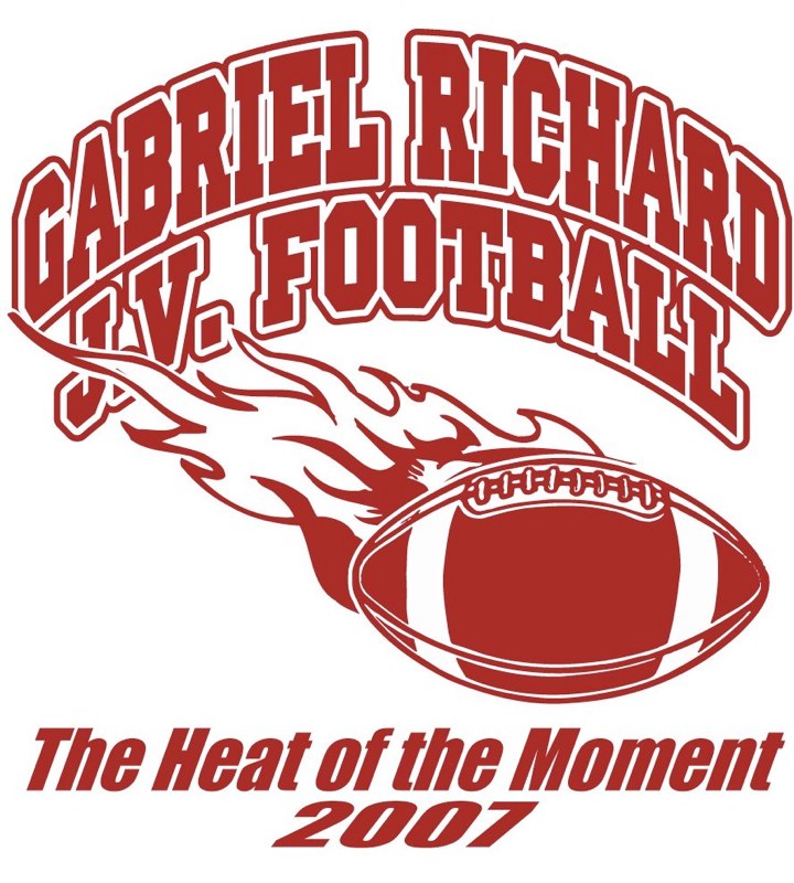 Gabriel Richards J.V. Football Logo