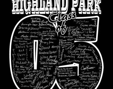 Highland Park High School class of 2005 Graphic