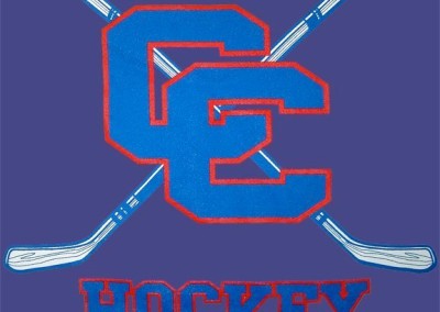 Catholic Central High School Hockey Team Logo