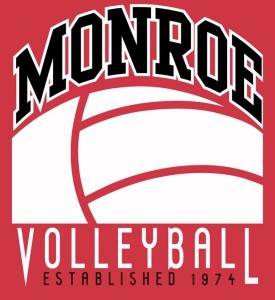 Kurt's Kuston Promotions Monroe Volleyball Logo