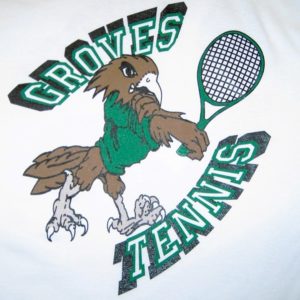 Kurt's Kuston Promotions Groves Tennis Logo