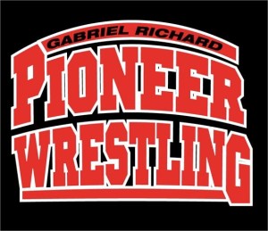 Kurt's Kuston Promotions Ann Arbor Pioneer High School Wrestling Logo