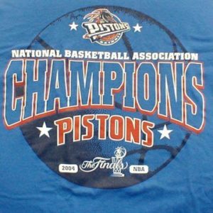 Kurt's Kuston Promotions Detroit Pistons Basketball